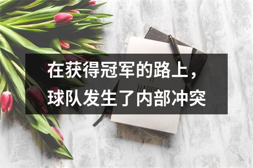 在获得冠军的路上，球队发生了内部冲突