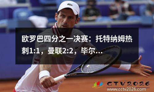 欧罗巴四分之一决赛：托特纳姆热刺1:1，曼联2:2，毕尔巴鄂0:0，拉齐奥0:2！