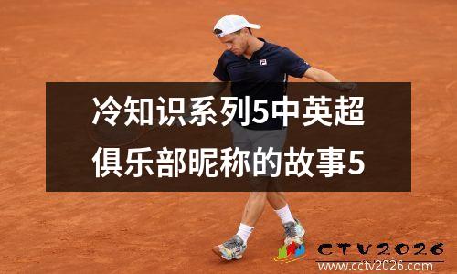 冷知识系列5中英超俱乐部昵称的故事5