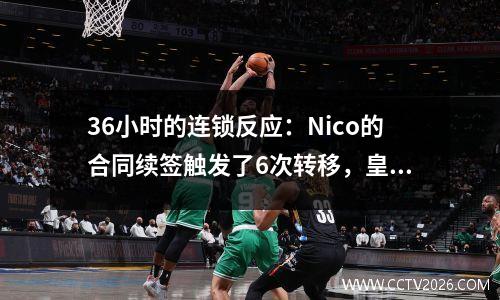36小时的连锁反应：Nico的合同续签触发了6次转移，皇家马德里的合同续签门将秘密地为战斗做准备