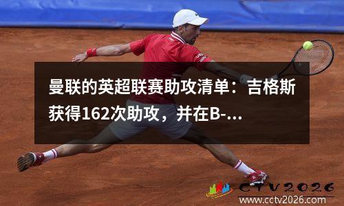 曼联的英超联赛助攻清单：吉格斯获得162次助攻，并在B-FEE中获得第六名