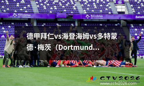 德甲拜仁vs海登海姆vs多特蒙德·梅茨（Dortmund Mainz）vs RB莱比锡得分预测