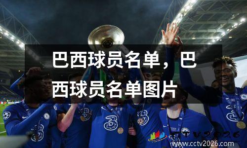 巴西球员名单，巴西球员名单图片