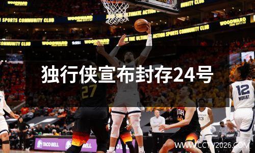 独行侠宣布封存24号