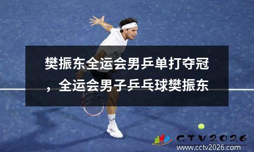 樊振东全运会男乒单打夺冠，全运会男子乒乓球樊振东