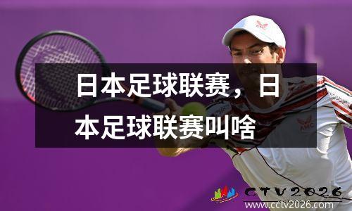 日本足球联赛，日本足球联赛叫啥