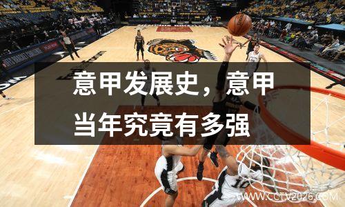 意甲发展史，意甲当年究竟有多强