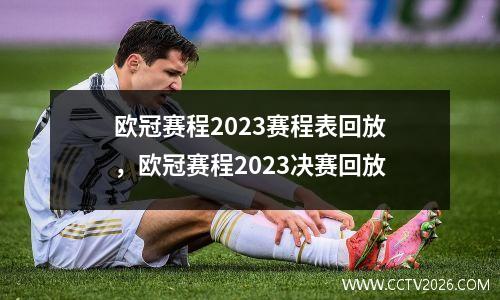 欧冠赛程2023赛程表回放，欧冠赛程2023决赛回放