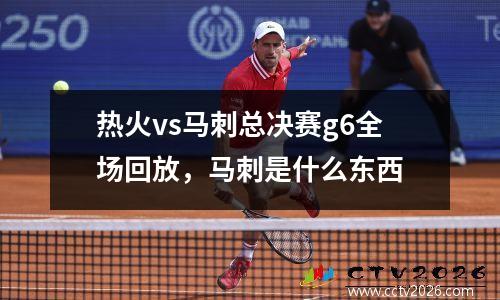热火vs马刺总决赛g6全场回放，马刺是什么东西