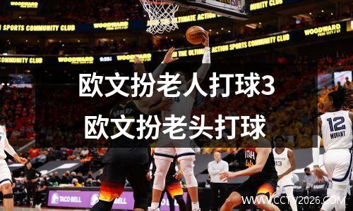 欧文扮老人打球3 欧文扮老头打球