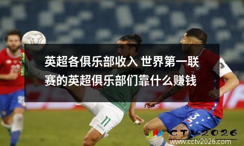 英超各俱乐部收入 世界第一联赛的英超俱乐部们靠什么赚钱