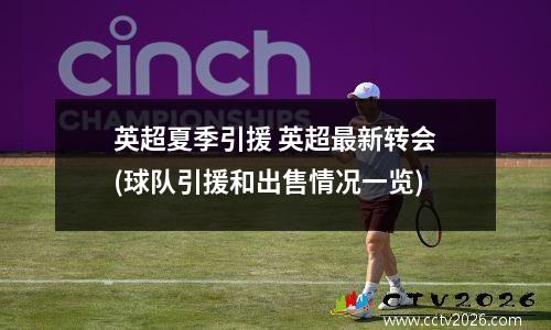英超夏季引援 英超最新转会(球队引援和出售情况一览)