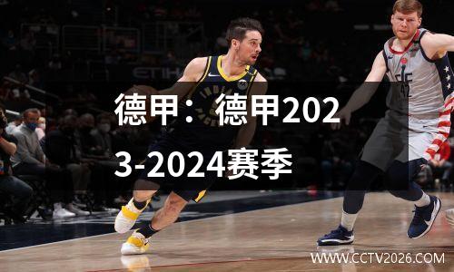 德甲：德甲2023-2024赛季