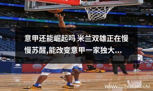 意甲还能崛起吗 米兰双雄正在慢慢苏醒,能改变意甲一家独大的局面吗?