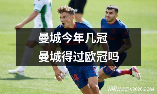 曼城今年几冠 曼城得过欧冠吗