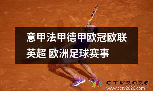 意甲法甲德甲欧冠欧联英超 欧洲足球赛事