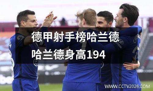 德甲射手榜哈兰德 哈兰德身高194