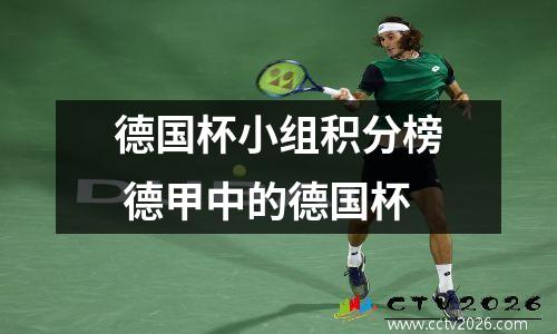 德国杯小组积分榜 德甲中的德国杯