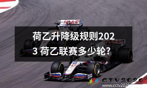 荷乙升降级规则2023 荷乙联赛多少轮?
