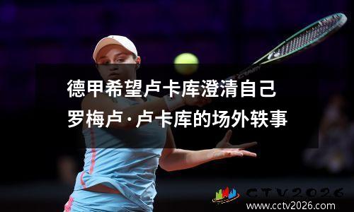 德甲希望卢卡库澄清自己 罗梅卢·卢卡库的场外轶事