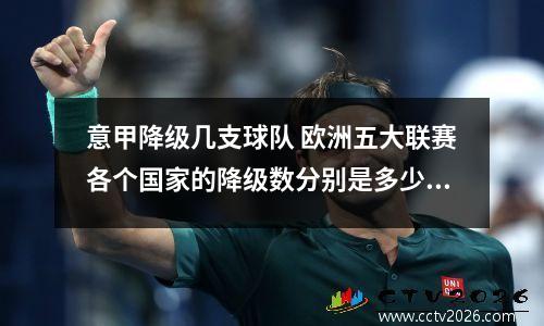 意甲降级几支球队 欧洲五大联赛各个国家的降级数分别是多少?
