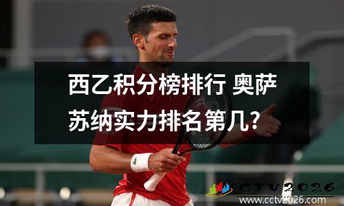 西乙积分榜排行 奥萨苏纳实力排名第几?