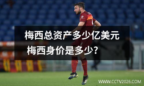 梅西总资产多少亿美元 梅西身价是多少?