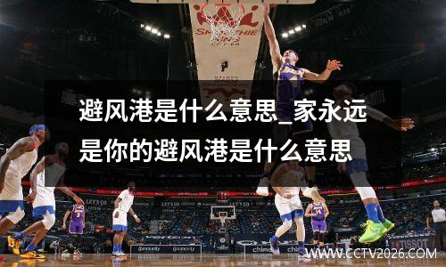避风港是什么意思_家永远是你的避风港是什么意思