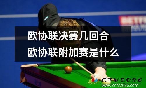 欧协联决赛几回合 欧协联附加赛是什么
