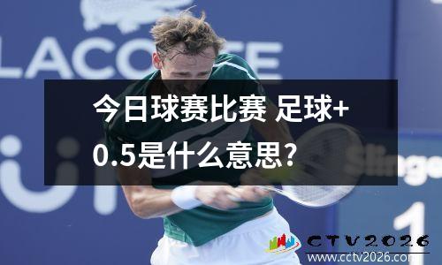 今日球赛比赛 足球+0.5是什么意思?