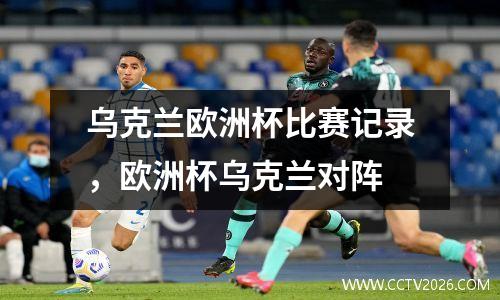 乌克兰欧洲杯比赛记录，欧洲杯乌克兰对阵