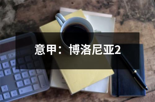意甲：博洛尼亚2