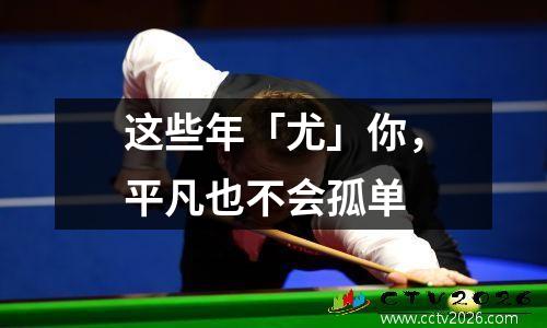这些年「尤」你，平凡也不会孤单