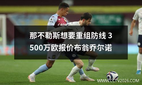 那不勒斯想要重组防线 3500万欧报价布翁乔尔诺