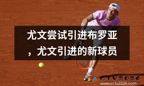 尤文尝试引进布罗亚，尤文引进的新球员