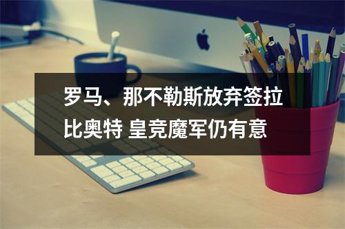 罗马、那不勒斯放弃签拉比奥特 皇竞魔军仍有意
