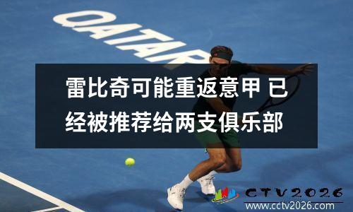 雷比奇可能重返意甲 已经被推荐给两支俱乐部