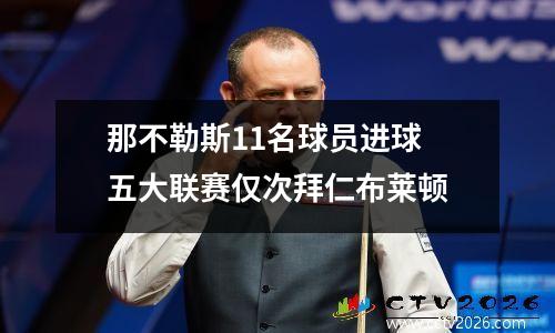 那不勒斯11名球员进球 五大联赛仅次拜仁布莱顿