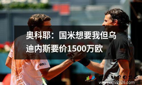 奥科耶：国米想要我但乌迪内斯要价1500万欧