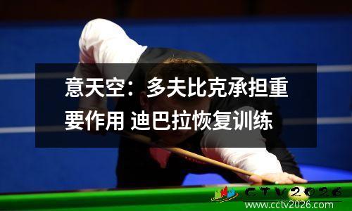 意天空：多夫比克承担重要作用 迪巴拉恢复训练