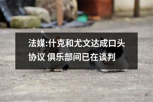 法媒:什克和尤文达成口头协议 俱乐部间已在谈判