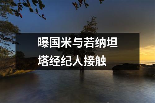 曝国米与若纳坦塔经纪人接触