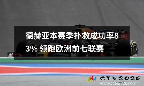 德赫亚本赛季扑救成功率83% 领跑欧洲前七联赛