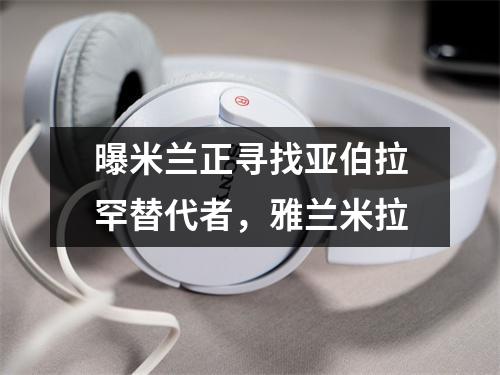 曝米兰正寻找亚伯拉罕替代者，雅兰米拉