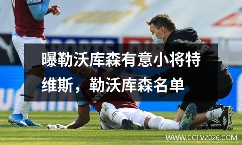 曝勒沃库森有意小将特维斯，勒沃库森名单