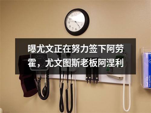 曝尤文正在努力签下阿劳霍，尤文图斯老板阿涅利