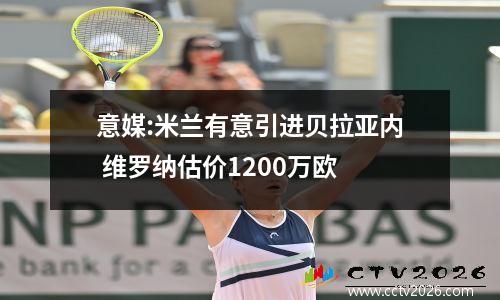 意媒:米兰有意引进贝拉亚内 维罗纳估价1200万欧