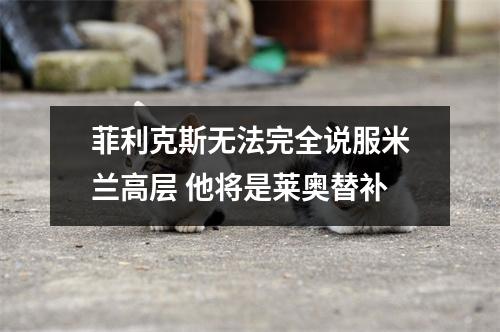菲利克斯无法完全说服米兰高层 他将是莱奥替补