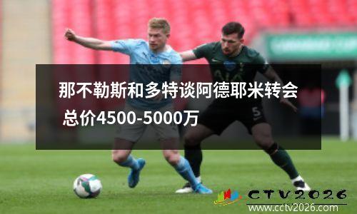 那不勒斯和多特谈阿德耶米转会 总价4500-5000万