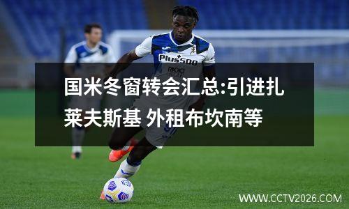 国米冬窗转会汇总:引进扎莱夫斯基 外租布坎南等